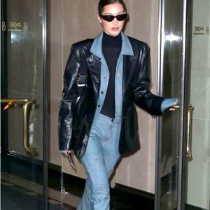 WILSON Pelle Studio Black Leather Jacket